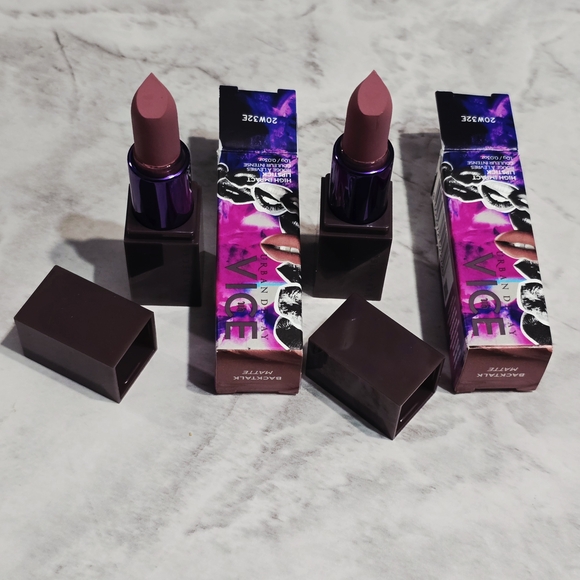 2 Urban Decay Vice Lipstick in the shade Backtalk with a matte finish BNIB - Picture 1 of 12